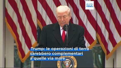 Venezuela: Trump annuncia operazioni di terra contro narcotrafficanti dopo attacchi in mare