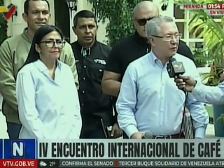 Ministro Julio León invitó al pueblo venezolano a visitar el IV Encuentro Internacional de Café