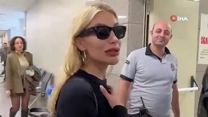 Şarkıcı İrem Derici Çağlayan Adliyesi'nde ifade verdi