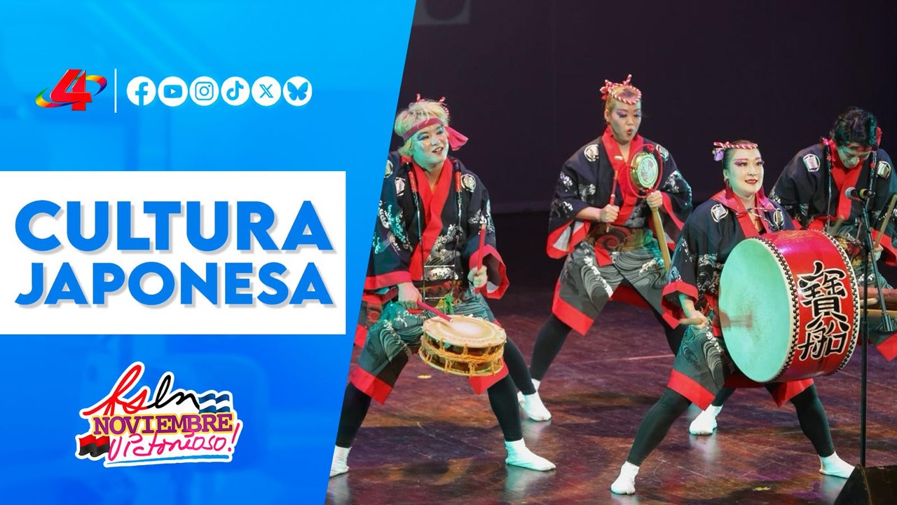Grupo Takarabune en Teatro Nacional Rubén Darío: 🎭 una muestra de la cultura japonesa 🇯🇵