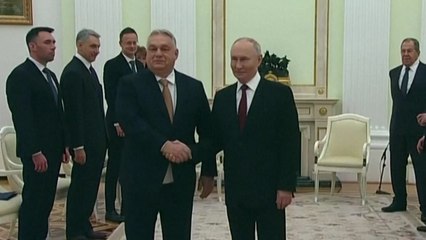 'EU 엇박자' 헝가리 총리, 푸틴과 에너지 협력 논의 / YTN