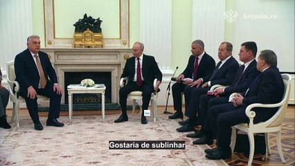 Primeiro-ministro húngaro quer mais petróleo e gás russos