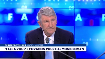 Philippe de Villiers évoque la douleur d'Harmonie Comyn, veuve d'un gendarme tué par un chauffard