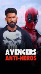 Les AVENGERS versions ANTI-HÉROS ! 💥 #AVENGERS