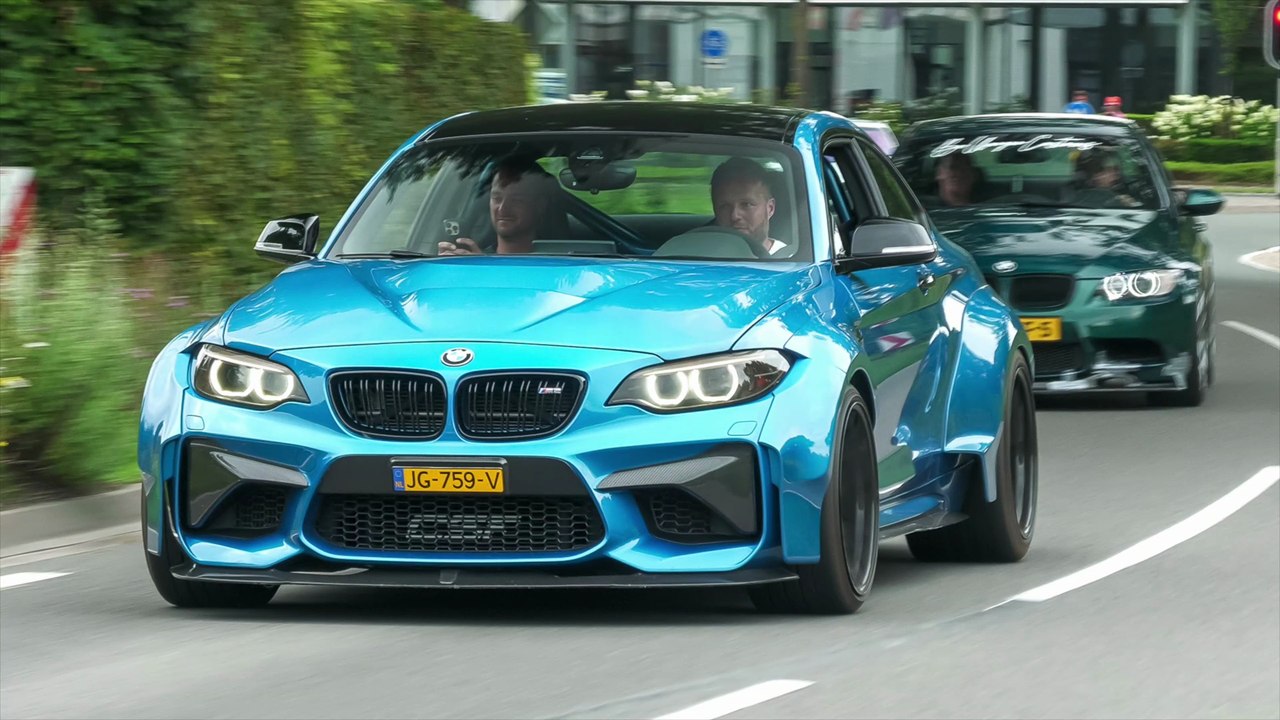 BMW M Cars Accelerating - DRIFTS, Widebody M2, 650HP M3 F80, 750HP M3 G80, LOUD M3 E92, Mosselman M5