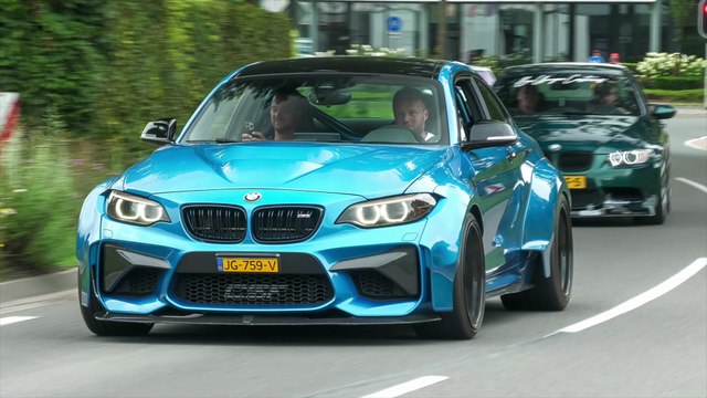 BMW M Cars Accelerating - DRIFTS, Widebody M2, 650HP M3 F80, 750HP M3 G80, LOUD M3 E92, Mosselman M5