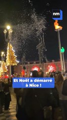 Et c'est parti pour les festivités de Noël à Nice !