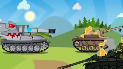 Tank Battle Ep 1 -  Kids Cartoon Animation Tank War