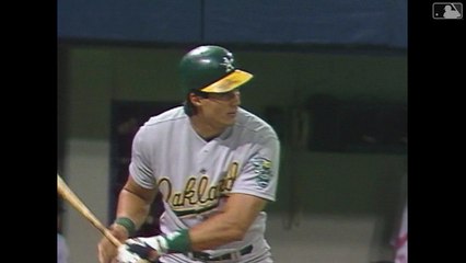 Jose Canseco hits his 200th Major League home run vs the Twins (8/19/91)