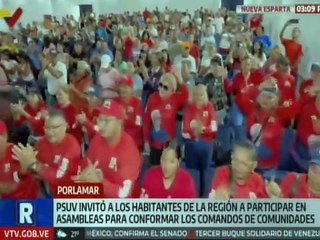 Nueva Esparta | Líderes de UBCH participan en asambleas para la conformar los CCBI