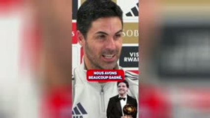 Arsenal - Rice, Ballon d’Or ? Arteta : “Je l’espère, ça voudrait dire qu’on a beaucoup gagné !”