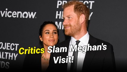 Meghan Markle Blasted for 'Another Photo Op' With Her and Prince Harry's Kids During L.A. Food Kitchen Visit: 'Everything Looked Staged'