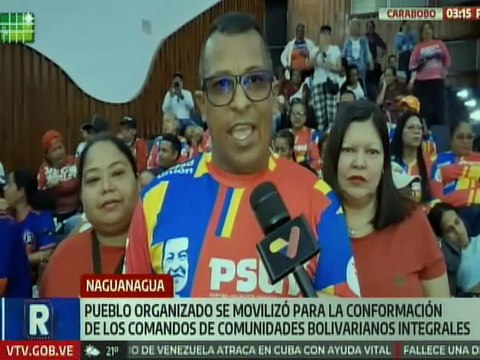 Avanza conformación de Comandos de Comunidades Bolivarianos Integrales en Naguanagua