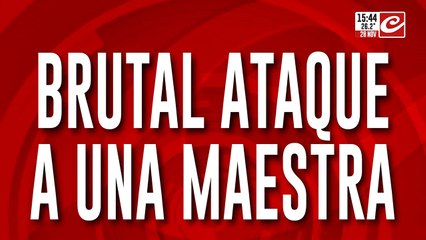 Brutal ataque a una maestra: la apuñalaron 6 veces para robarle una cartera