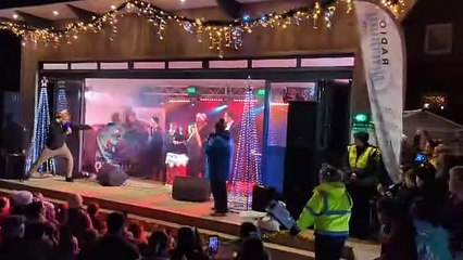 Newquay Christmas lights switch on 2025