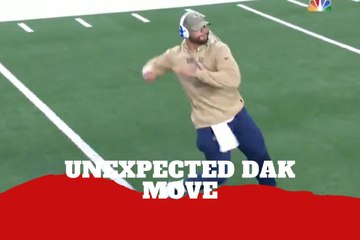 Dak Prescott’s unexpected pregame move may have helped him secure the win over the Chiefs