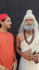 Actor Darshan congratulated Mr. Raj Thakur on the " antrashtriy mahotsav" shoot, and also congratulated Raj Thakur for the " Baawra Ishq" music video.