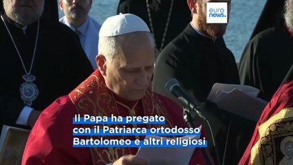 Turchia, Papa Leone XIV a Nicea invita all'unità del mondo cristiano