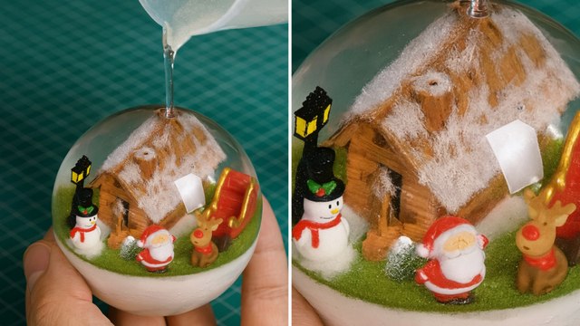 DIY Christmas Crafts You Can Make from Epoxy, Clay, Natural & Recycled Materials! 🎄✨