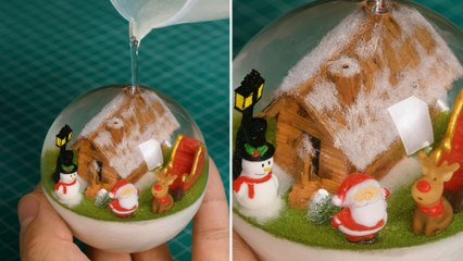 DIY Christmas Crafts You Can Make from Epoxy, Clay, Natural & Recycled Materials! 🎄✨