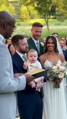 Baby’s Speech Stops the Wedding 😂 | Cutest Viral Moment Ever!