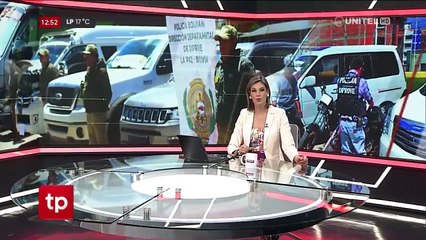 Roban vagoneta de la Alcaldía de La Paz y tras una persecución es recuperada mediante GPS, reporta la Policía  