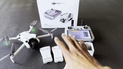 The best drone: DJI Mini 4 Pro Fly More Plus with RC 2, 4K camera, and 3 batteries. Review!