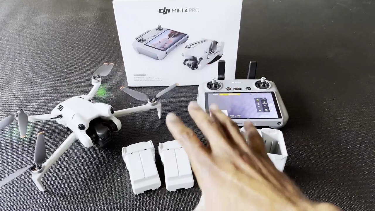 The best drone: DJI Mini 4 Pro Fly More Plus wi...