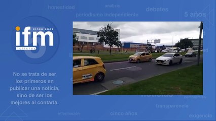 Por manifestaciones en frente de la sede La Macarena de la Universidad Distrital hay bloqueos