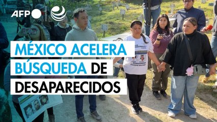 México acelera la búsqueda de desaparecidos en el mayor cementerio del país