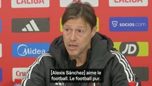 Séville - Almeyda : “Alexis Sánchez est bavard, mais dans le bon sens du terme !”
