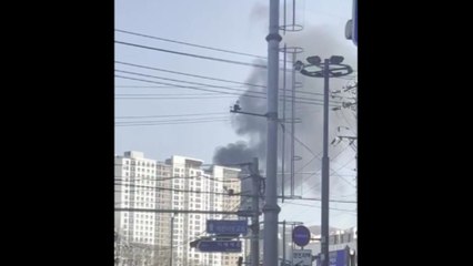 경기 광주시 아파트 공사현장서 불...인명피해 없어 / YTN