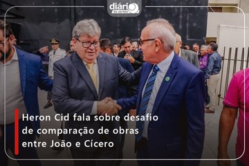 Heron Cid fala sobre desafio de comparação de obras entre João e Cícero