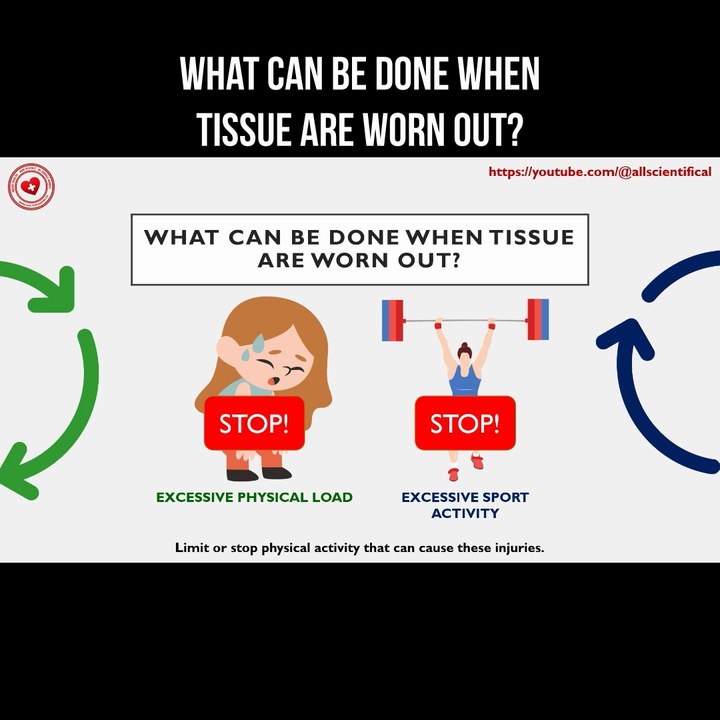 What can be done when tissue are worn out?