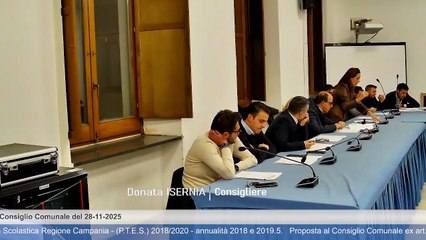 Palma Campania (NA) - Consiglio Comunale (28.11.25)