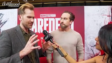 'Daredevil: Born Again' Directors Aaron Moorhead & Justin Benson on Joining the Project Following the Creative Overhaul | THR Video