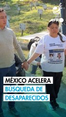 México acelera la búsqueda de desaparecidos en el mayor cementerio del país