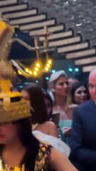 اللقطات الأولى من زفاف أروى جودة