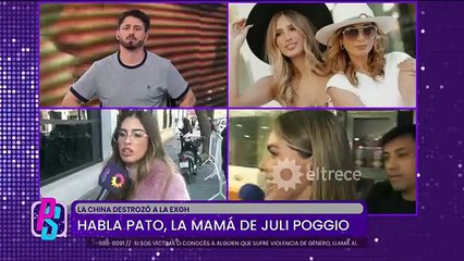 La mamá de Juli Poggio habló en Puro Show tras la polémica con La China