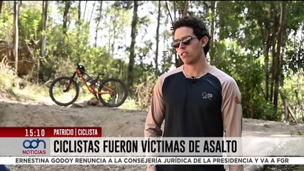Ciclistas víctimas de robo en Puebla y sin ayuda de autoridades locales