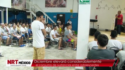 Diciembre elevará considerablemente el consumo de sustancias entre adolescentes