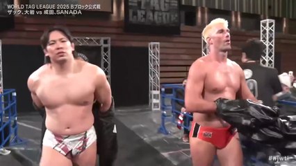 Ren Narita & SANADA vs. Ryohei Oiwa & Zack Sabre Jr. - World Tag League 2025 Block B Match: NJPW World Tag League 2025 Day 6 (11/28/2025)