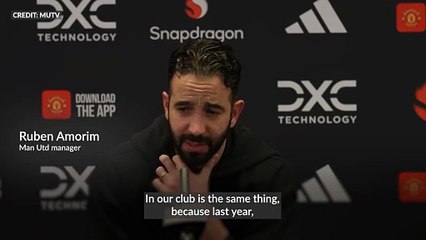 ‘We should have more points’, says Ruben Amorim