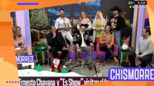 Ernesto Chavana y el elenco de &#039;Es Show&#039; en el Chismorreo