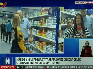 Miranda | Más de 4 mil familias y trabajadores se beneficiarán del Pdval Laboral de Corpoelec