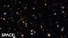 Field Of Galaxies In 4K via James Webb Space Telescope
