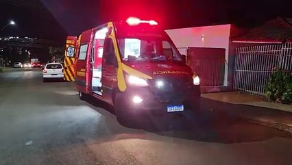 Idoso é socorrido pelo Siate após sofrer acidente doméstico no Bairro Floresta