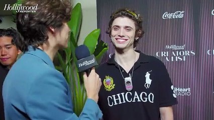 Carrington Bornstein Gives Some Fashion Tips at THR's Content Creator Party | THR Video