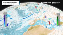 Sucessão de dez dias com várias frentes a atravessar Portugal, causando precipitação, por vezes intensa, em algumas regiões.