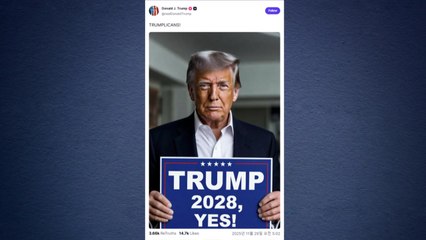 '트럼프 2028, YES'...트럼프 3선 도전 암시 속내는? / YTN
